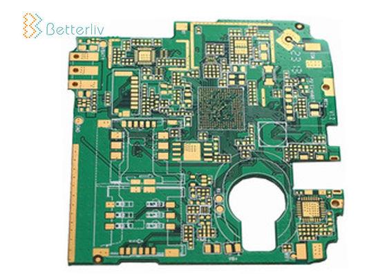 HASL 4層PCB 1.0mmの厚さのめっき堅い金によってカスタマイズされる板サイズ